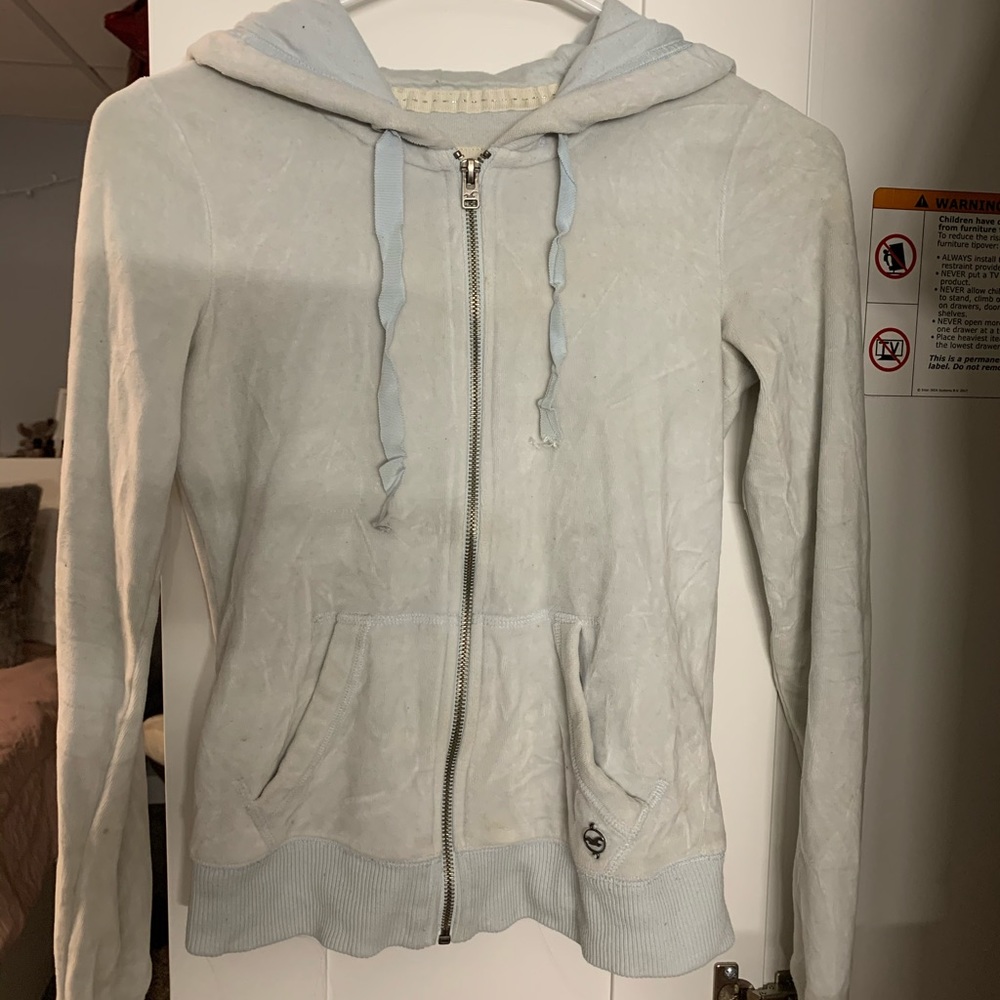 Hollister zip up hoodie